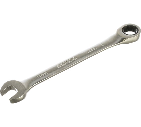 Изображение товара Комбинированный трещоточный ключ KENDO 14 мм 15514