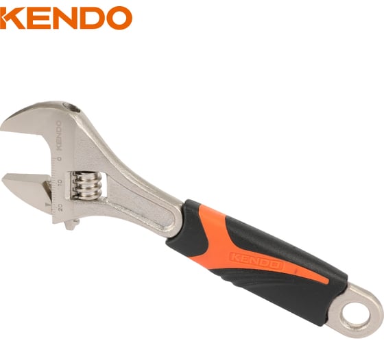 Изображение товара Разводной ключ KENDO углеродистая сталь, 300 мм, 0-41 мм 15104