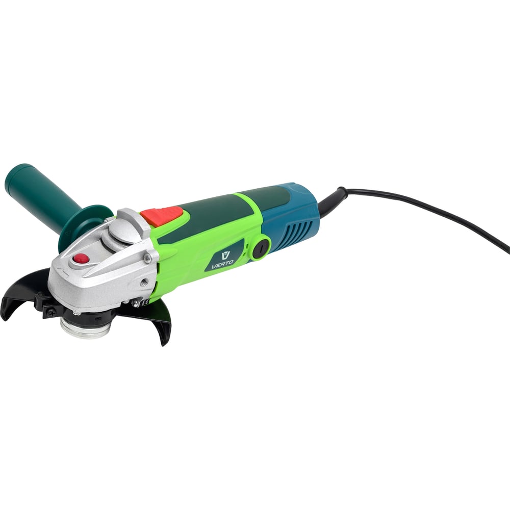 Изображение товара Угловая шлифмашина Verto 51G075 мощность 750 Вт диаметр 125 мм бытовая