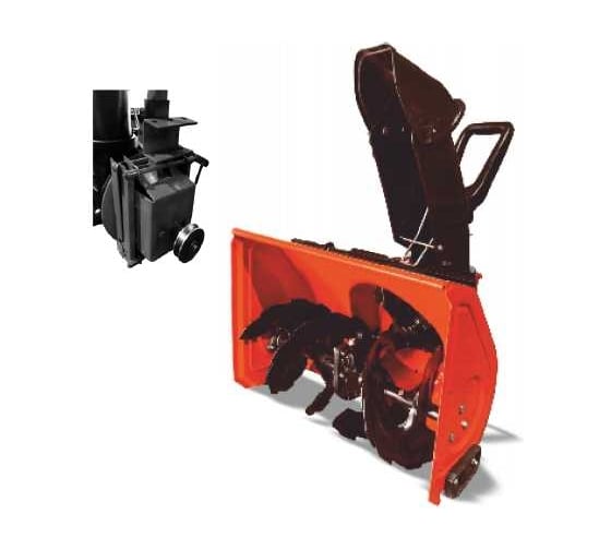 Изображение товара Приставка снегоуборочная мотоблочная под ВОМ с адаптером, шкив под выходной вал 18 мм, шпонка 02.04.02 FORZA 37349