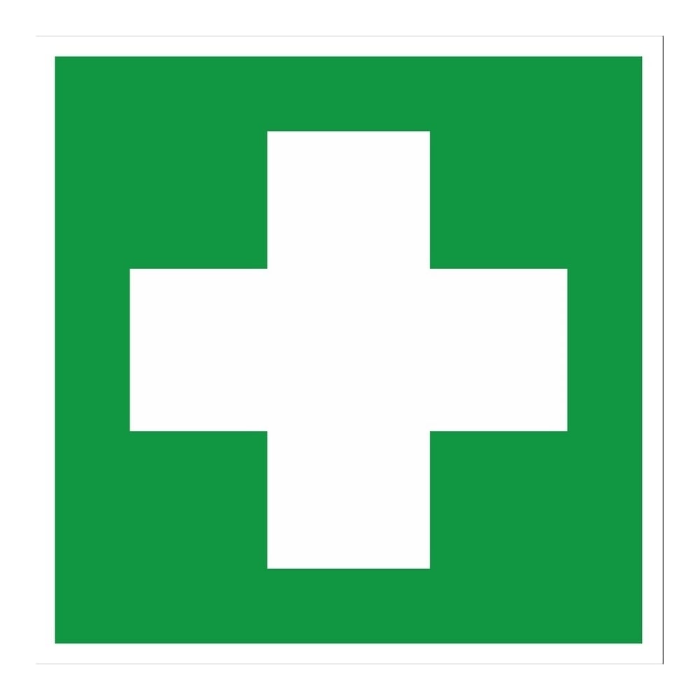 Изображение товара Наклейка EKF "Аптечка первой медицинской помощи" EC01 (200x200мм.) PROxima an-4-03