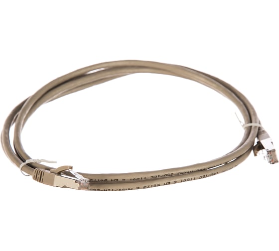 Изображение товара Коммутационный шнур NIKOMAX F/UTP 4 пары, серый, 2м NMC-PC4SD55B-020-GY