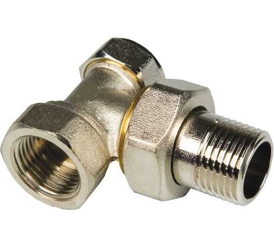 Изображение товара Настроечный угловой радиаторный вентиль BYR PEX 3/4" MF 8232
