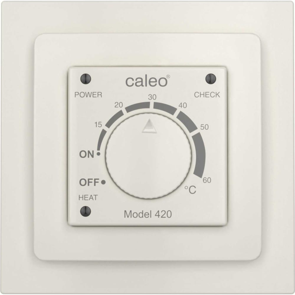 Встраиваемый аналоговый терморегулятор Caleo выразительный javascript современное веб программирование 3 е издание хавербеке м