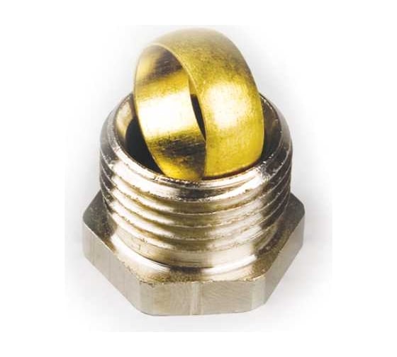 Изображение товара Уплотнительный фитинг для медной трубки BYR PEX Ду15-G1/2" (с обжимным кольцом) для вентилей Eagle 4051