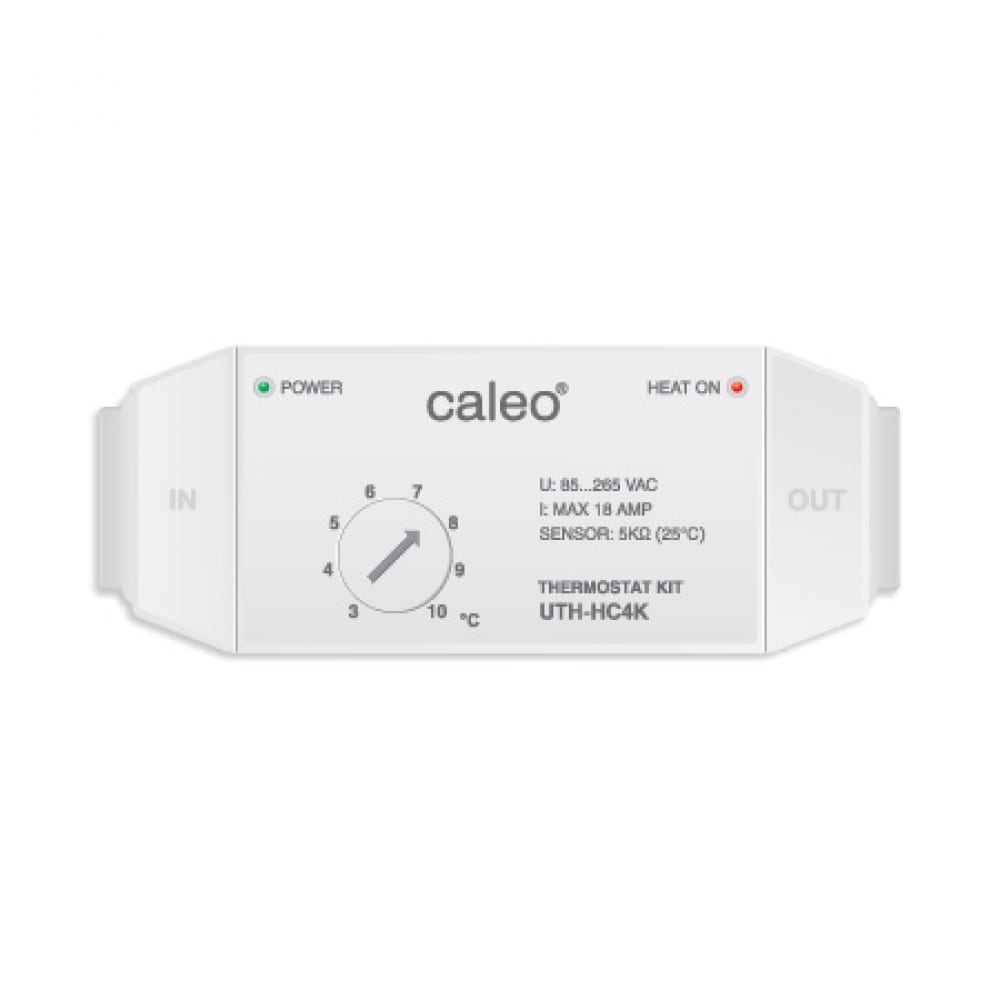 Терморегулятор для систем обогрева труб Caleo терморегулятор механический аналоговый caleo 420 с адаптерами