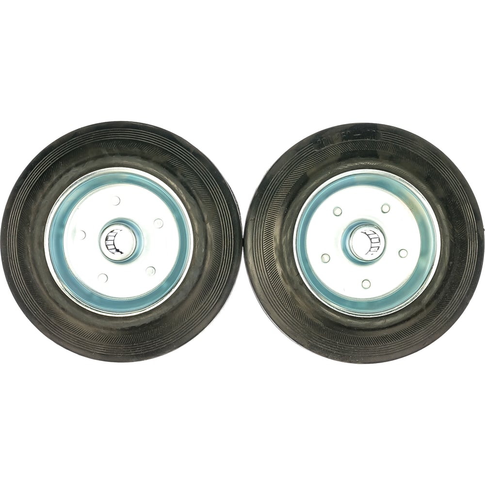 Изображение товара Комплект литых колес 200 мм для промышленных моделей КГ 150 и КЕГ 200 RUSKLAD 2 шт