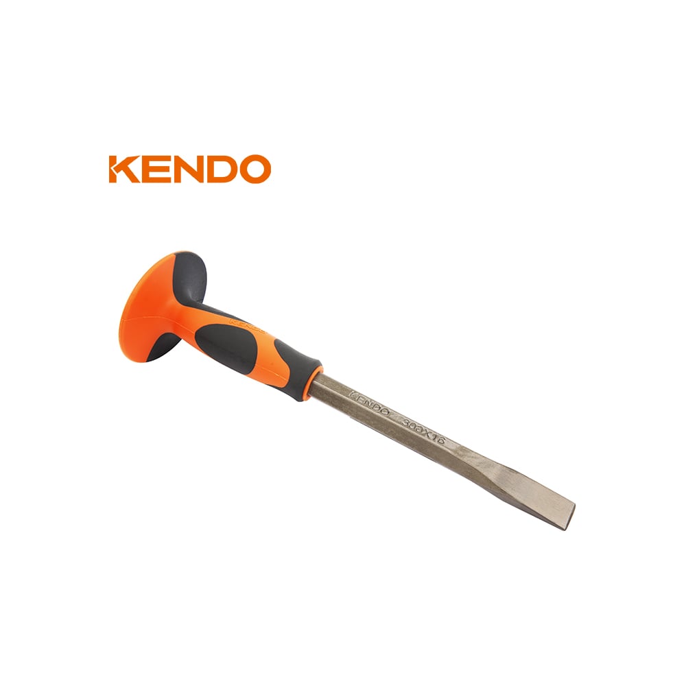 Изображение товара Зубило KENDO 16х300 мм с протектором для бетона кирпича и камня