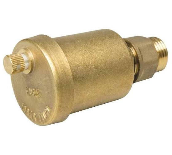 Изображение товара Воздушный автоматический клапан BYR PEX 3/8" PN10, с отсекающим клапаном 9190