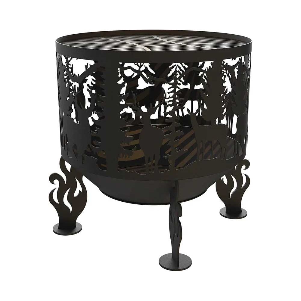 Изображение товара Комплект: костровая чаша с решеткой гриль FIRE-HOUSE олени диаметр 50 см Ch3-500олени Изображение товара Комплект: костровая чаша с решеткой гриль FIRE-HOUSE олени диаметр 50 см Ch3-500олени