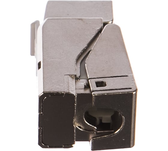 Изображение товара Модуль-вставка NIKOMAX типа Keystone, полный экран, металлик NMC-KJSA2-NT-MT