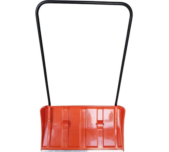 Изображение товара Скрепер LWI пластиковый на колесиках №4 элитный, морозостойкий, оранжевый LWI-Ск4