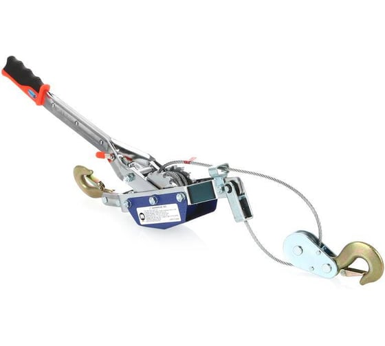 Изображение товара Ручная лебёдка 2 крюка 2,5т Jun Kaung HP-121D