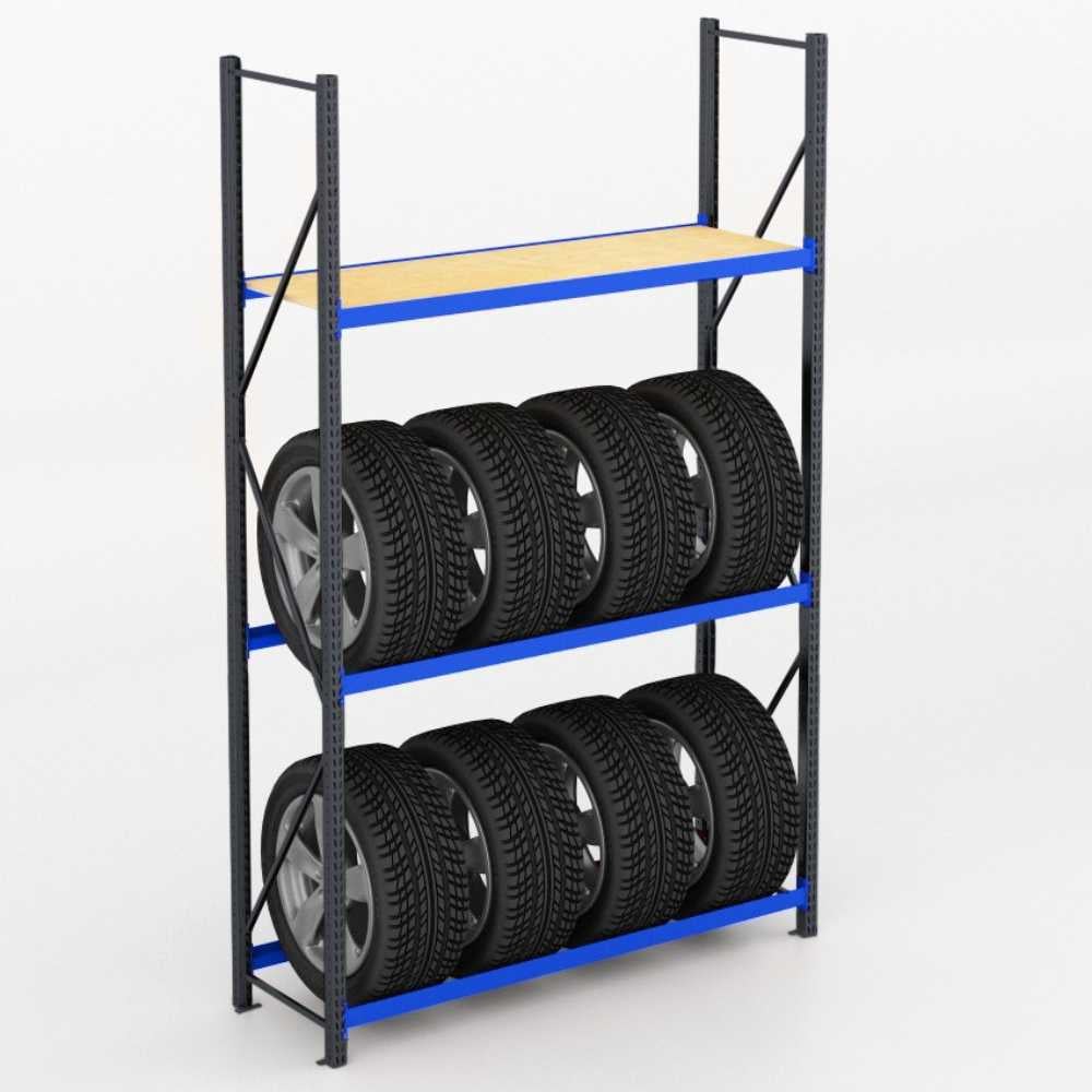 Изображение товара Стеллаж KlestO TGR 2021-412 профессиональный металлический полочный 2000х1285х400 мм