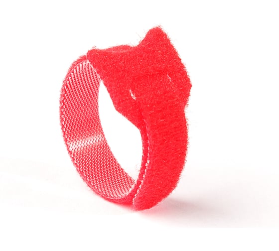 Изображение товара Хомуты-липучки Comfix 320x14 мм, упаковка 10 шт., 1 цвет, красный HLCT-320-RP00X00