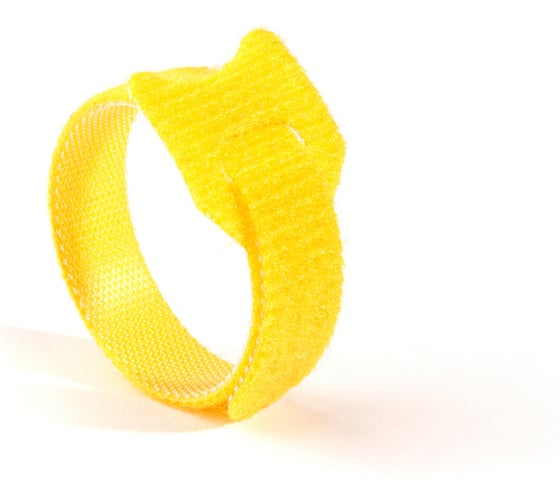 Изображение товара Хомуты-липучки Comfix 320x14 мм, упаковка 10 шт., 1 цвет, желтый HLCT-320-RP000X0