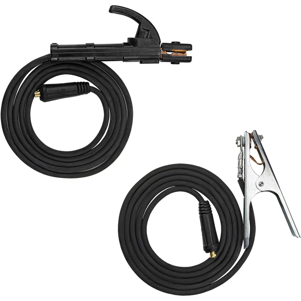 Комплект сварочных кабелей энаргит комплект сварочных кабелей optima 20 2004040 200 а 4 4 м тип разъема 10 25