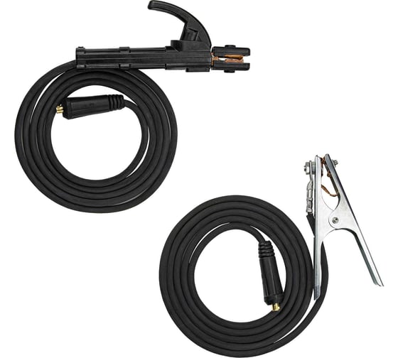 Изображение товара Комплект сварочных кабелей Basic (5+5 м, КГ 1x16, вилка 10-25) энаргит КС116-55-1025-Basic