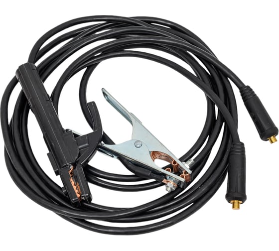 Изображение товара Комплект сварочных кабелей Basic (3+3 м, КГ 1x16, вилка 10-25) энаргит КС116-33-1025-Basic