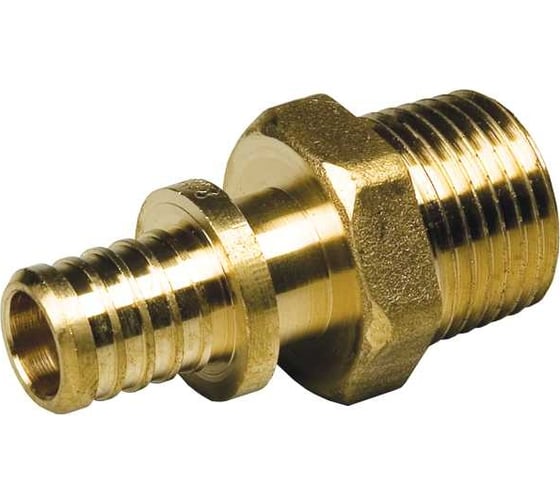 Изображение товара Пресс соединитель BYR PEX прямой Н.Р. 3/4" x 25 (3.5) 5014