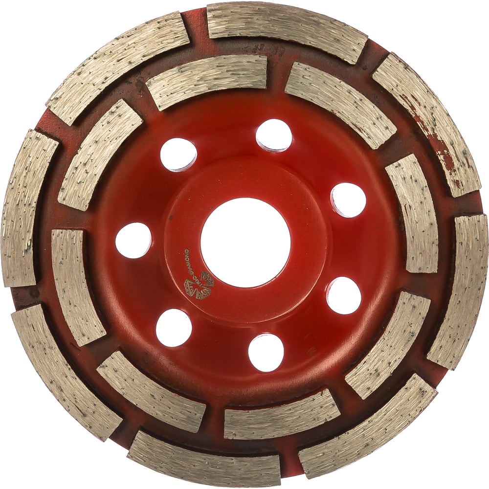 Изображение товара Чашка алмазная сегментная двухрядная 115х22.2 мм Trio-Diamond 333115