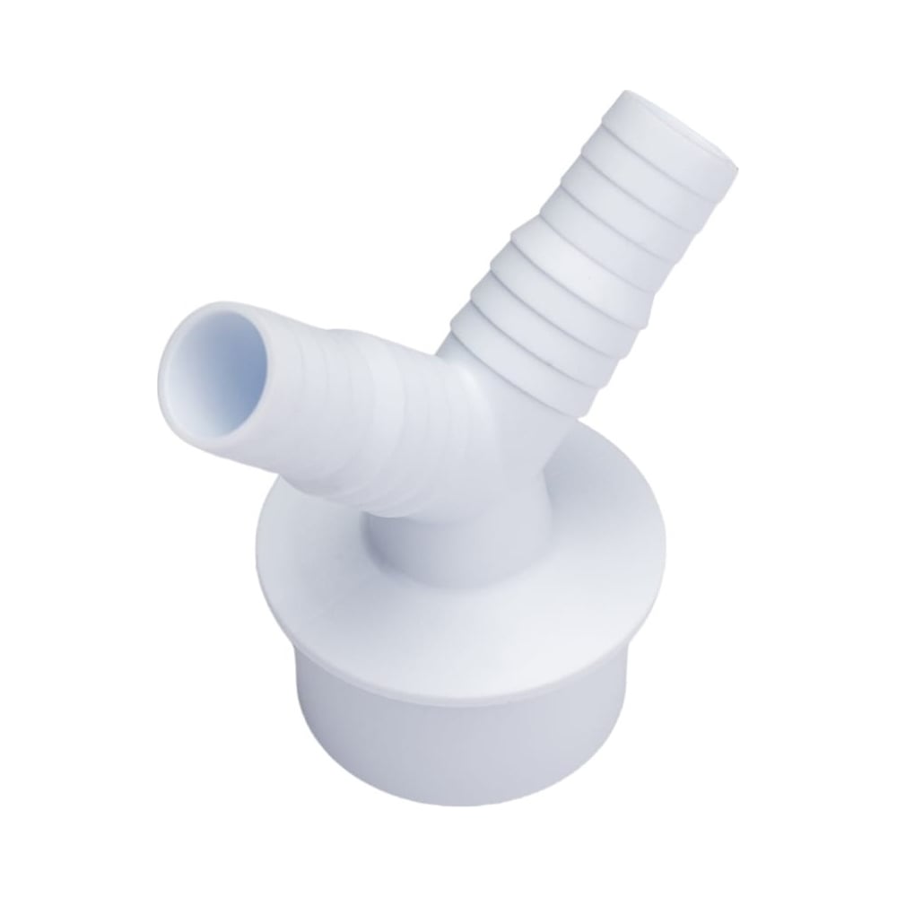 Изображение товара Переходник двойной FT Group 773366 ABS пластиковый для сливного шланга 20/23 мм - 50 мм