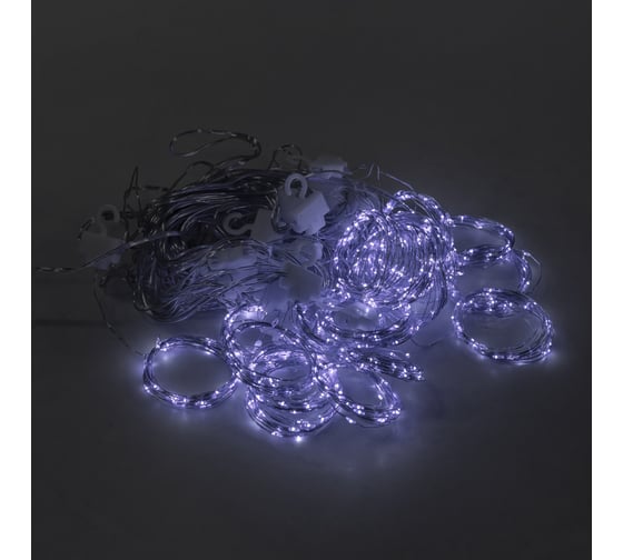 Изображение товара Гирлянда Дождь из Росы Neon-Night 6х3 м, 600 LED белый, IP20, USB + пульт управления 315-995