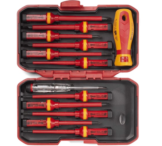 Изображение товара Набор диэлектрических отверток КВТ Профи НИО-4412 78615