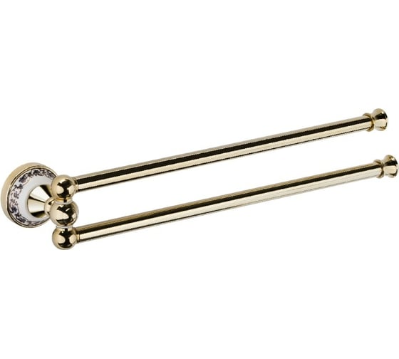 Изображение товара Двойной полотенцедержатель-рога FIXSEN GOLD BOGEMA 78502AG