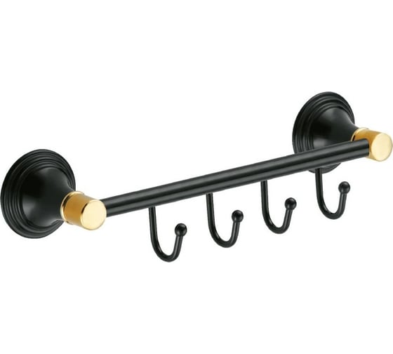 Изображение товара Планка FIXSEN LUKSOR 4 крючка 71605-4B