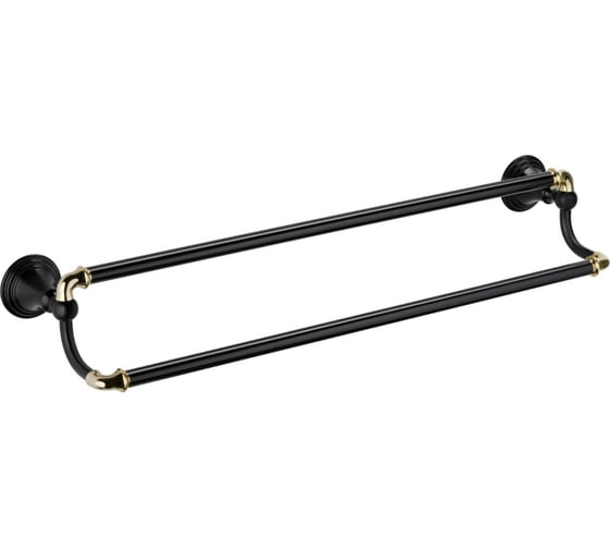 Изображение товара 2-ой трубчатый полотенцедержатель FIXSEN LUKSOR 60 см 71602B