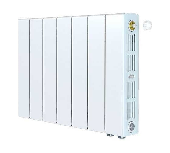 Изображение товара Биметаллический радиатор RIFAR SUPReMO Ventil 350 07 секц. нижн. прав. R-SU-350-07-VR