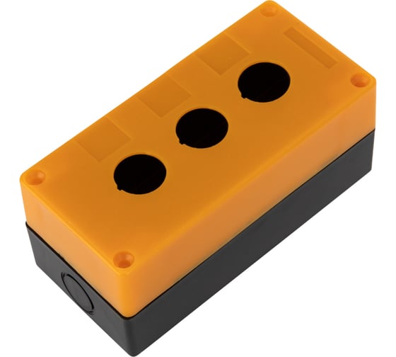 Изображение товара Пластиковый корпус REXANT кп 3 кнопки 22 мм 36-9223