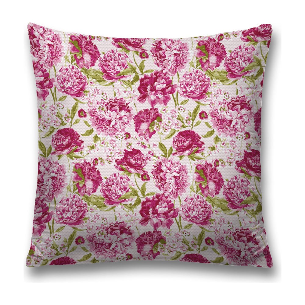 Изображение товара Декоративная наволочка JoyArty sl_30461 розовая с рисунком 45х45 см