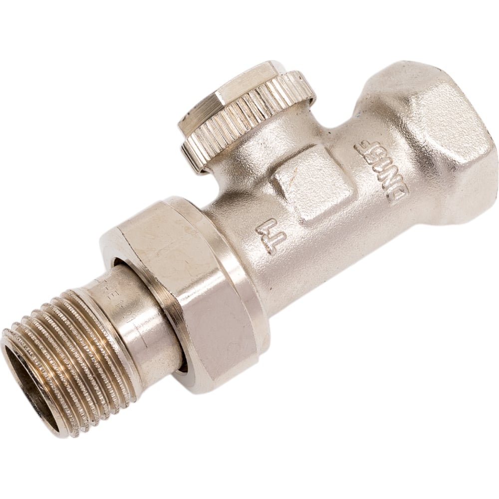 Изображение товара Отсекающий прямой вентиль ELSEN 1/2" EVR07.3411 никелированная латунь