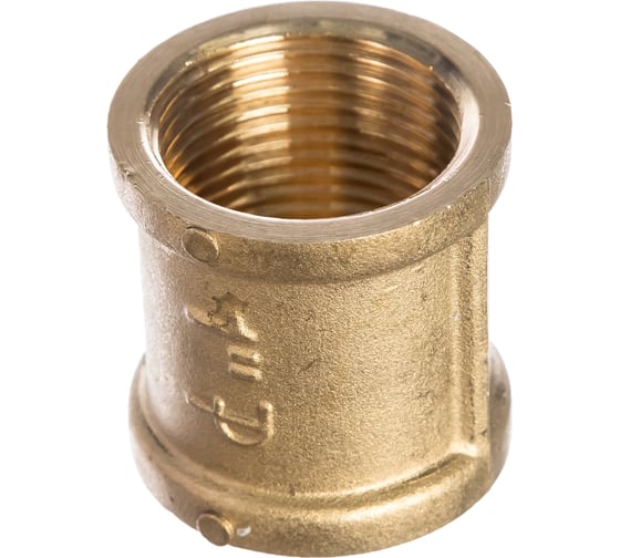 Изображение товара Равнопроходная муфта ELSEN ВВ, 1", 1", латунь, EBF16.10