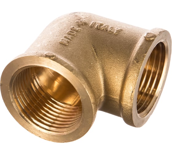 Изображение товара Угольник ELSEN 90, ВВ, 1", 1", латунь EBF11.10