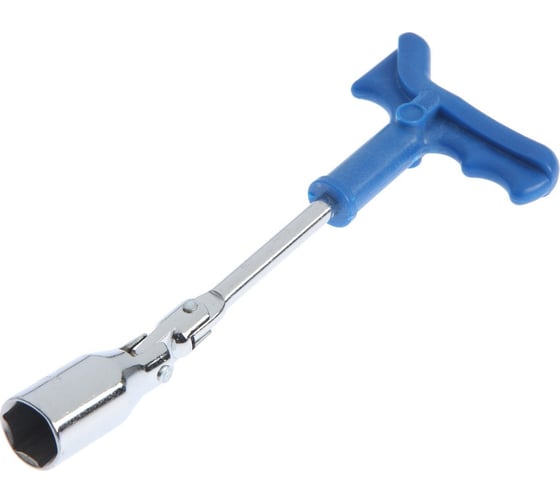 Изображение товара Ключ ТУНДРА свечной, с карданным шарниром, 21 мм 1526553