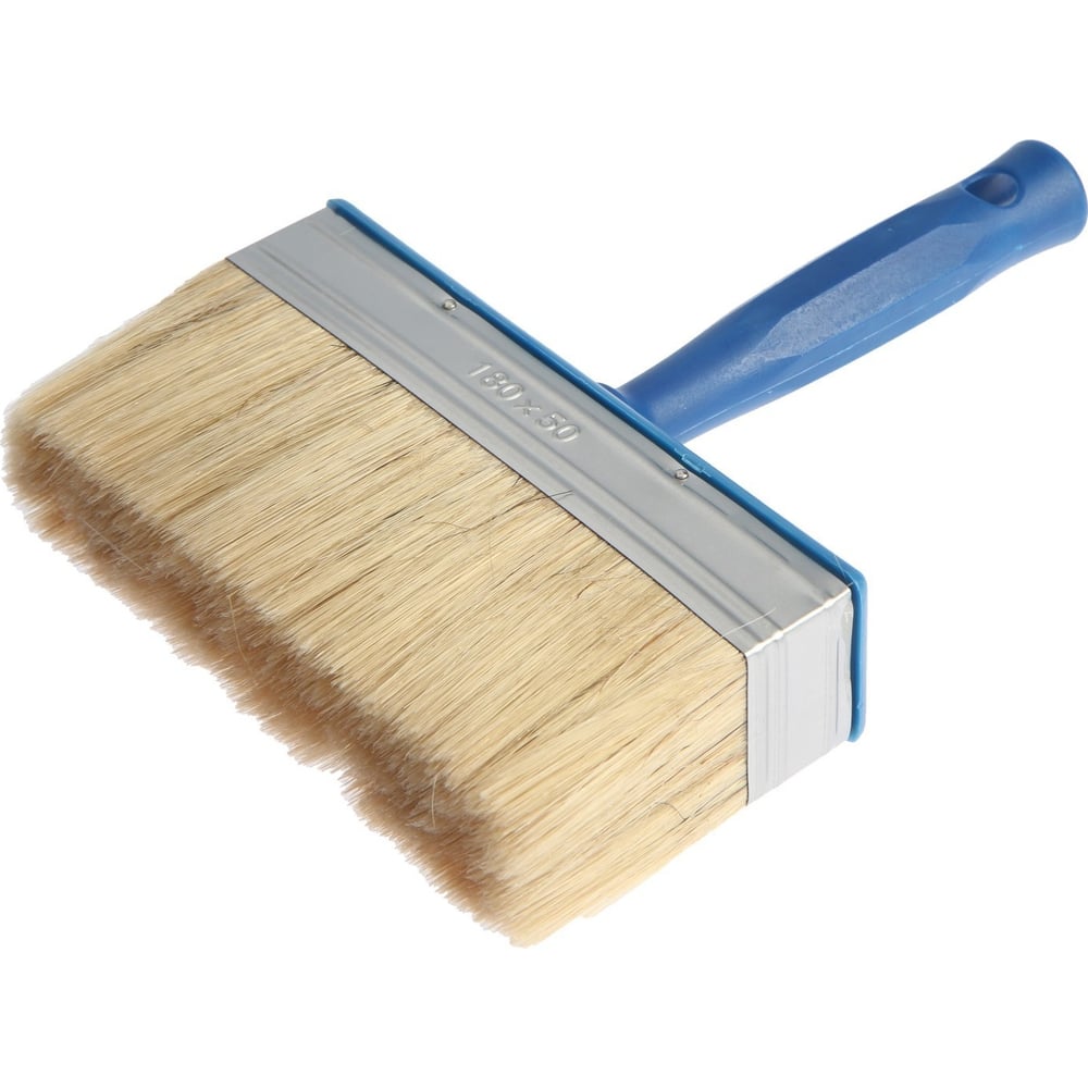 Изображение товара Кисть-макловица ТУНДРА смешанная щетина 50x180 мм для эмалей и лаков