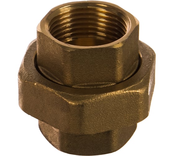 Изображение товара Сгон американка ELSEN прямой, ВВ, 1", 1", латунь EBF21.10