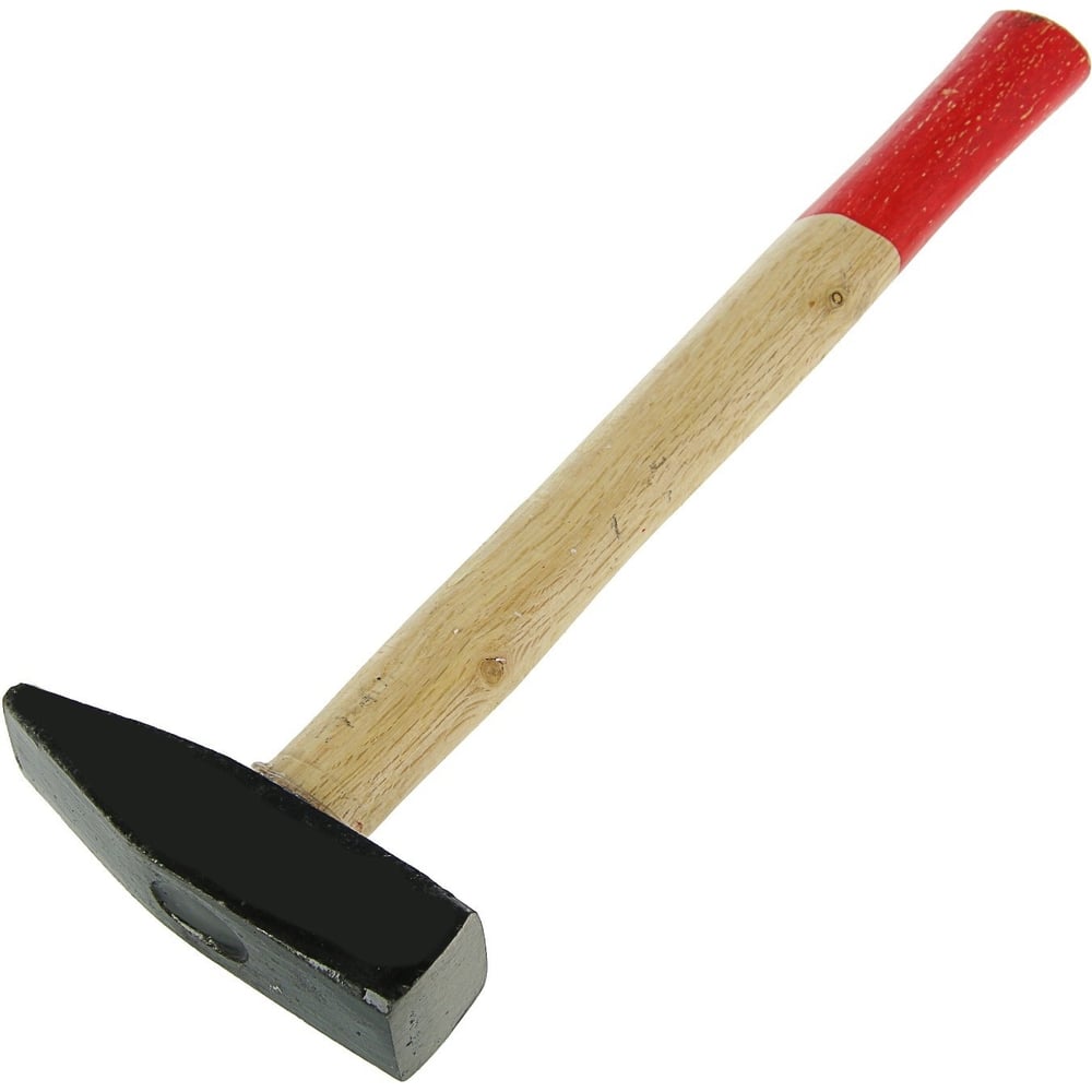 Изображение товара Молоток ЛОМ слесарный, квадратный боек, деревянная рукоятка, 800 г 1672075