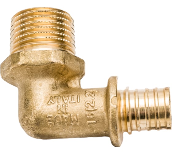 Изображение товара Угольник ELSEN Н, 16, 1/2", латунь EFA26.16-12BB