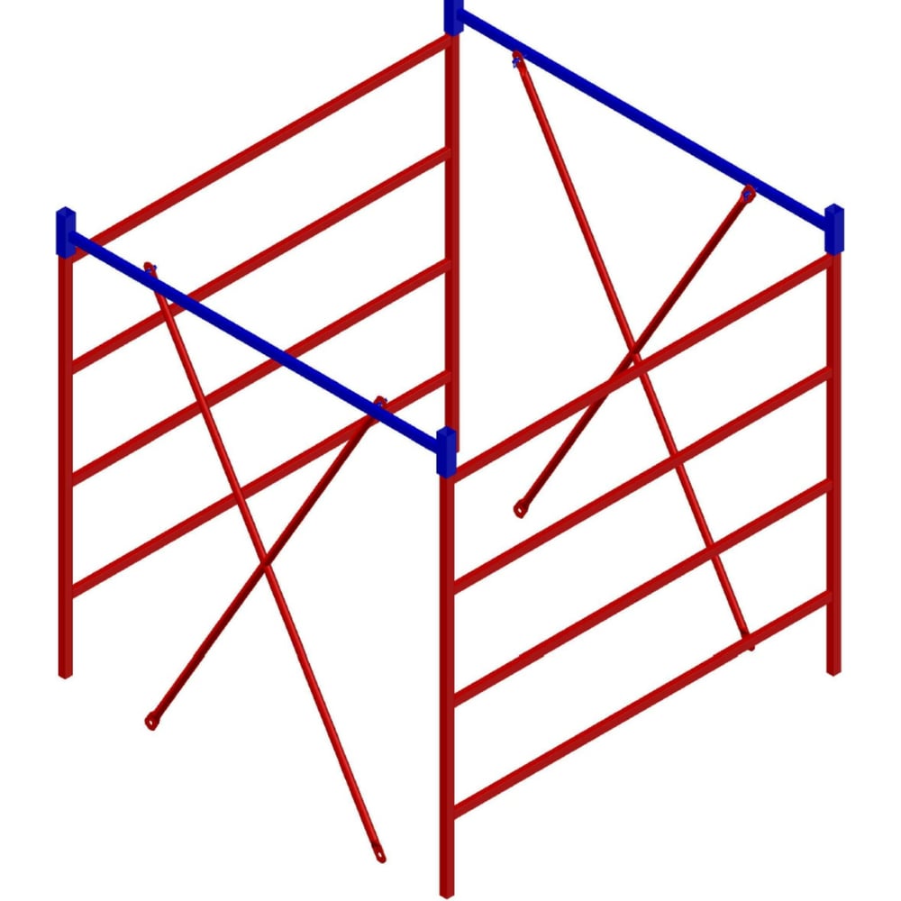 Изображение товара Модульная секция 1,5м Мега 4М 931 из стали, для построек и выставок