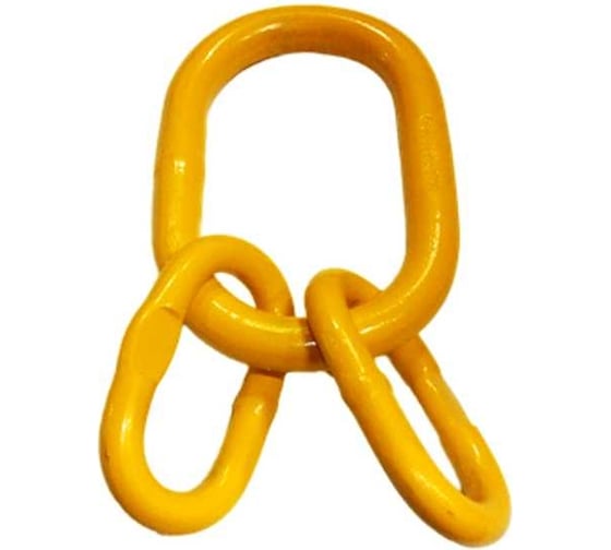 Изображение товара Звено с дополнительными кольцами ООО Грузовые стропы овалами, 4.25 тонны ЗДК425ГС