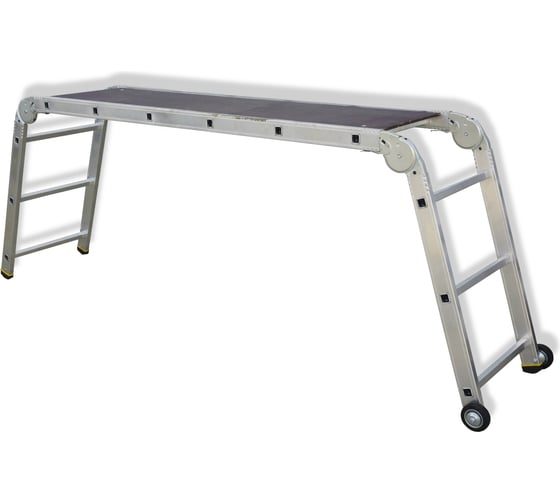 Изображение товара Алюминиевые подмости с колесами Промышленник СМС242