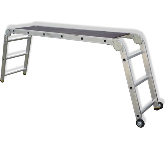 Изображение товара Алюминиевые подмости с колесами Промышленник СМС363