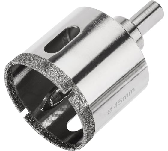 Изображение товара Коронка алмазная с центровочным сверлом по керамограниту 45 мм KRANZ KR-92-0013