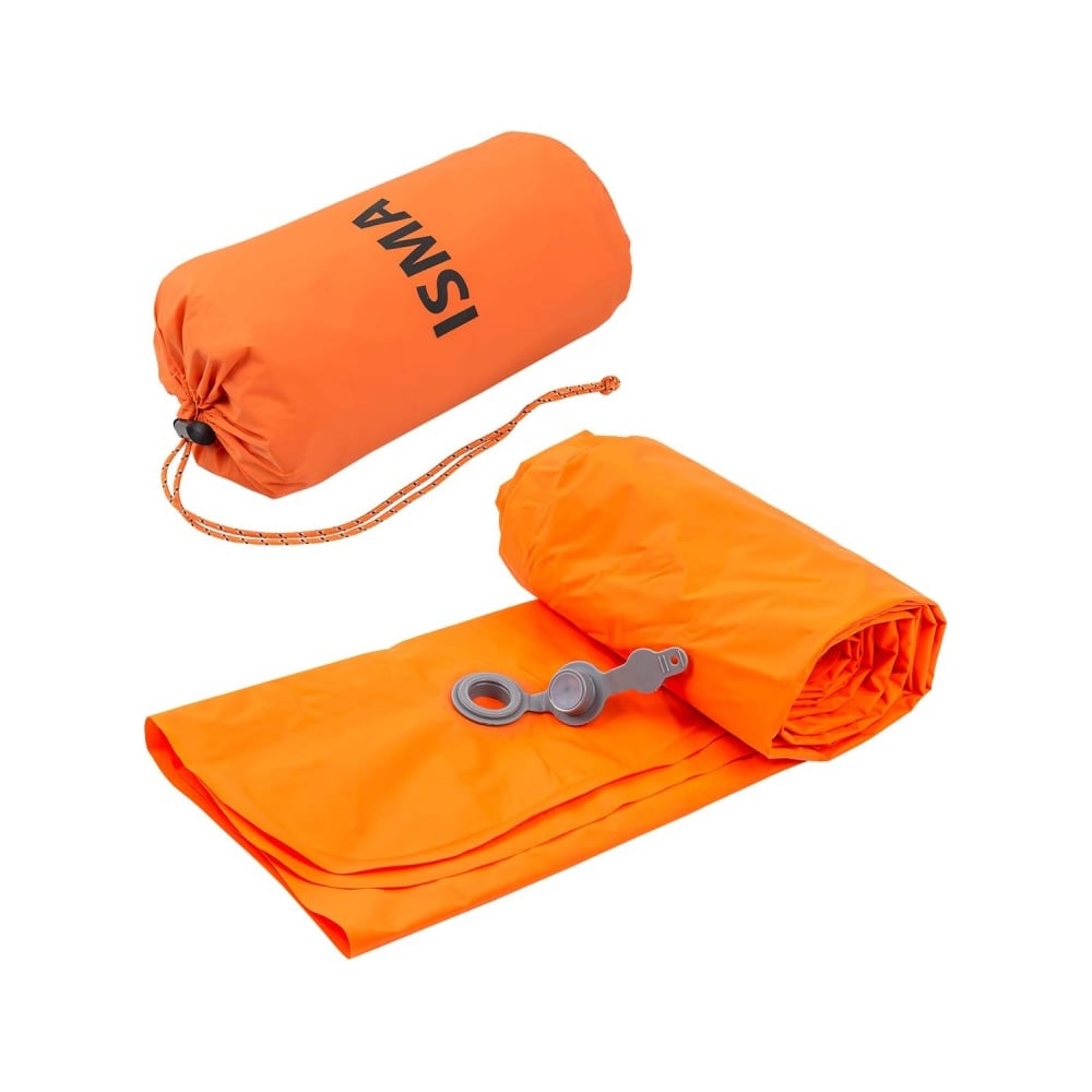 Изображение товара Коврик-матрас ISMA-TRI-017(56496) - надувной 190x60x5см, оранжевый