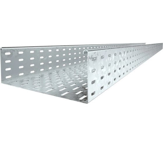 Изображение товара Листовой кабельный лоток OBO Bettermann SKS 130 FT, 110х300х3000 мм, S=1,5 мм, перфорированный, сталь, горячий цинк 6061656