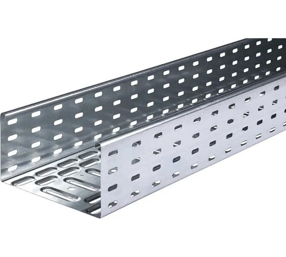 Изображение товара Кабельный перфорированный лоток OBO Bettermann LKS 120 FS RU, 110x200x3000 мм, 0,7 мм (аналог 100x200) 6835707